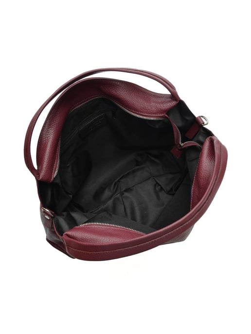 Luisa Vannini Weinfarbe Rindsledertasche - Image 4