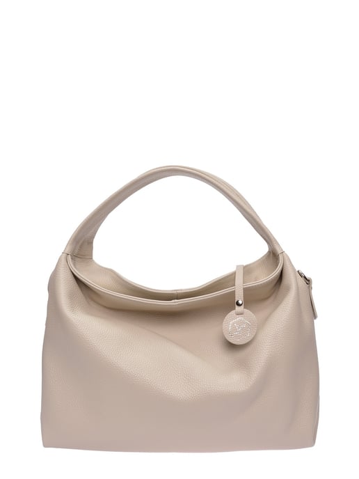 Luisa Vannini Beige Rindsledertasche - Image 1