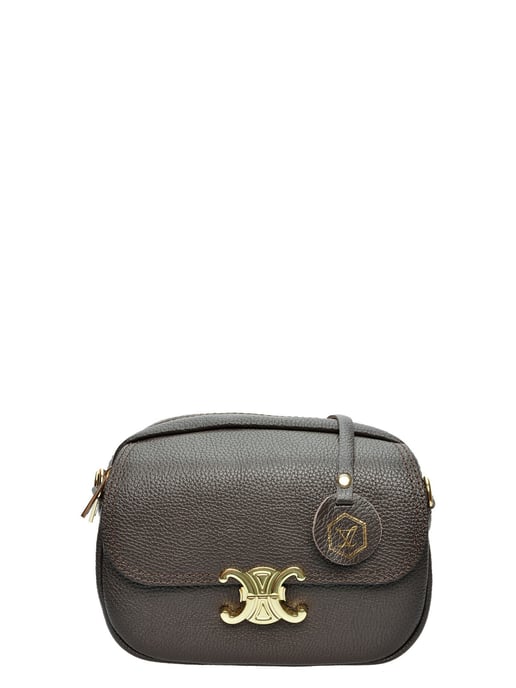 Luisa Vannini Kastanienbraun Rindsledertasche - Image 1