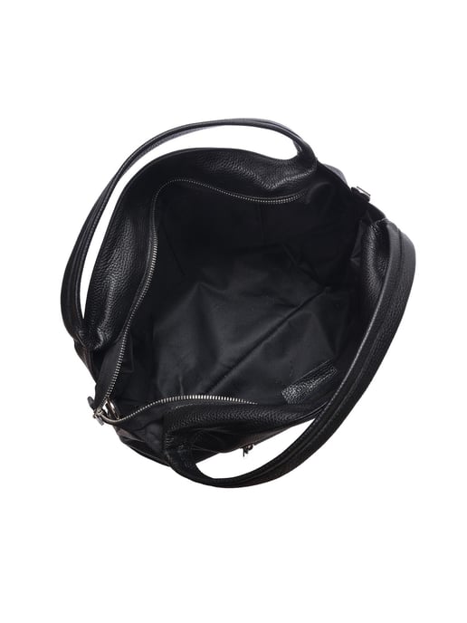Luisa Vannini Schwarz Rindsledertasche - Image 4