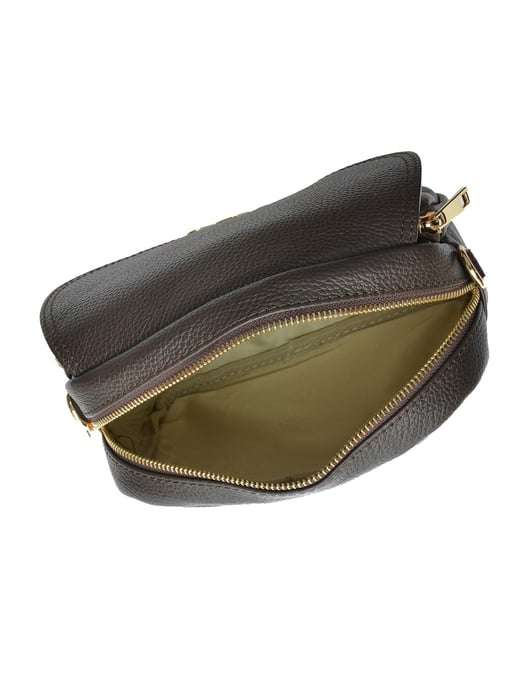 Luisa Vannini Kastanienbraun Rindsledertasche - Image 4