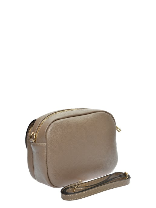 Luisa Vannini Beige Rindsledertasche - Image 2