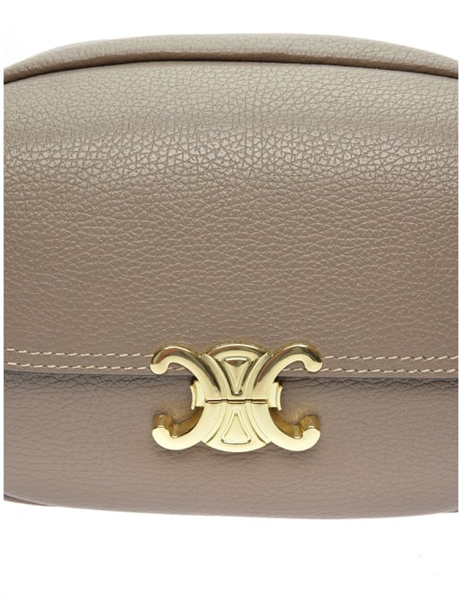 Luisa Vannini Beige Rindsledertasche - Image 3