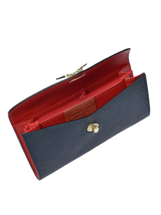 Anna Luchini Blau Rindsledertasche - Image 4