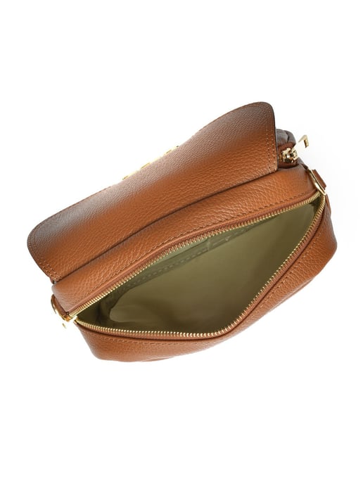 Luisa Vannini Braun Rindsledertasche - Image 4