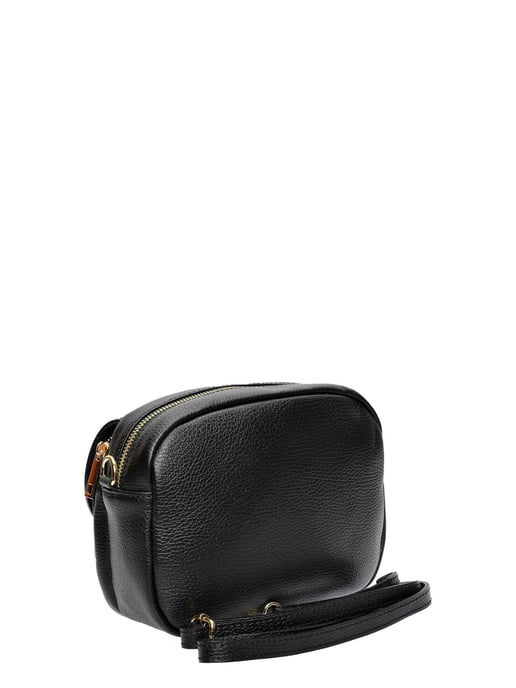 Luisa Vannini Schwarz Rindsledertasche - Image 2