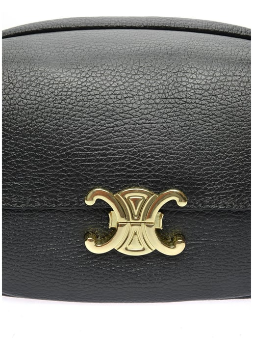 Luisa Vannini Schwarz Rindsledertasche - Image 3