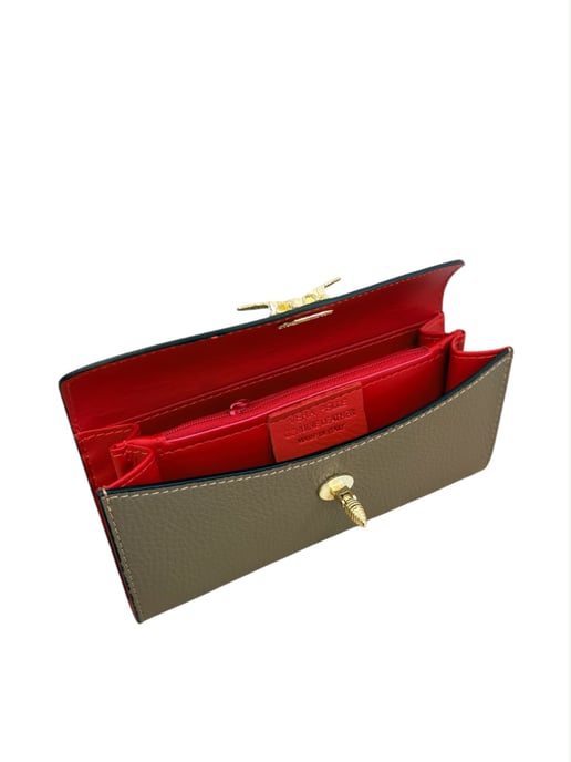 Anna Luchini Beige Rindsledertasche - Image 4