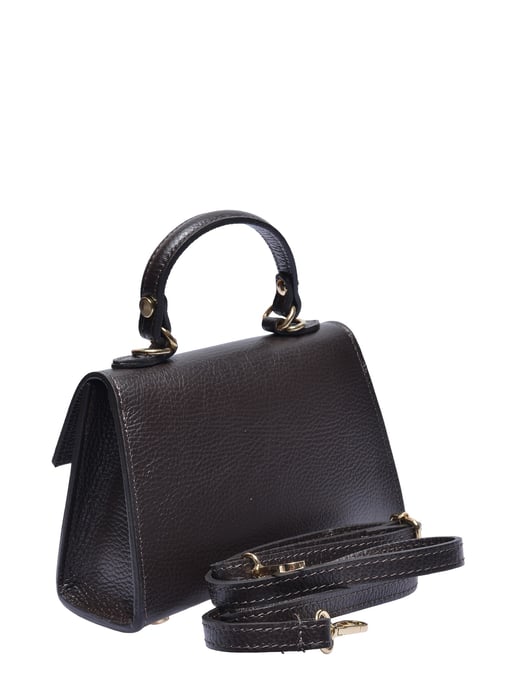 Luisa Vannini Kastanienbraun Rindsledertasche - Image 2
