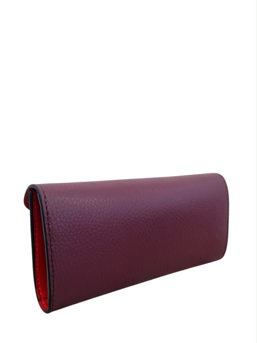 Anna Luchini Weinfarbe Rindsledertasche - Image 2