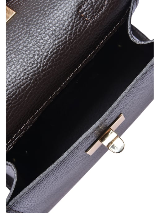 Luisa Vannini Kastanienbraun Rindsledertasche - Image 4