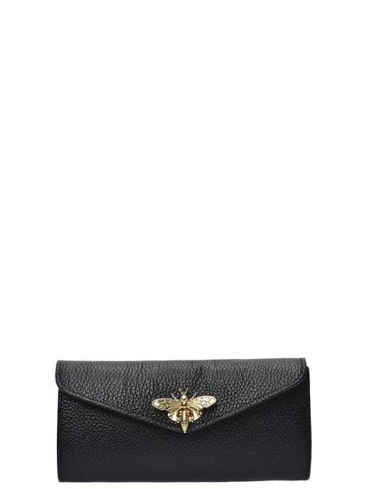 Anna Luchini Schwarz Rindsledertasche - Image 1