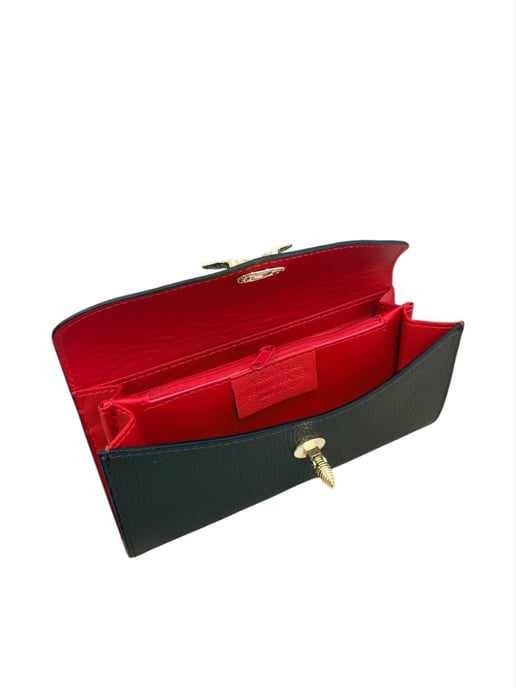 Anna Luchini Kastanienbraun Rindsledertasche - Image 4