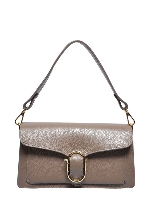 Anna Luchini Beige Rindsledertasche - Image 1