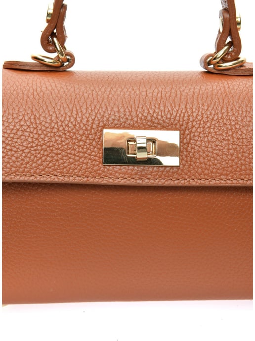 Luisa Vannini Braun Rindsledertasche - Image 3