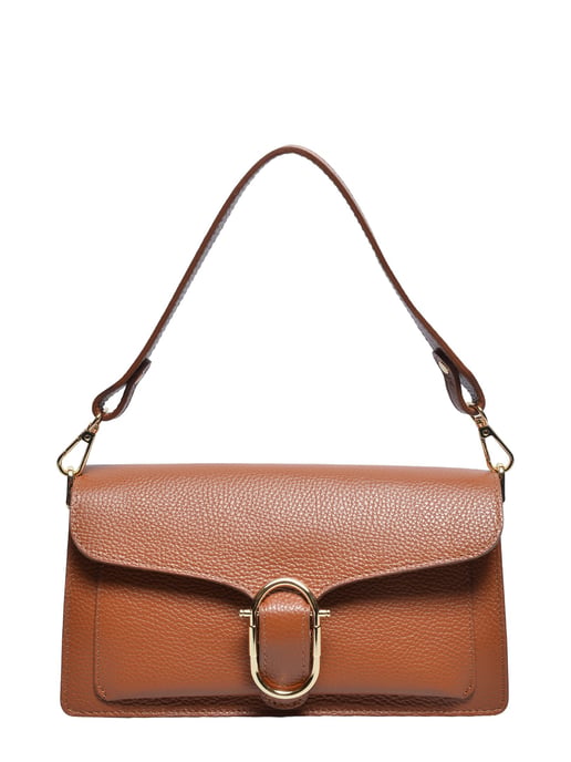 Anna Luchini Braun Rindsledertasche - Image 1