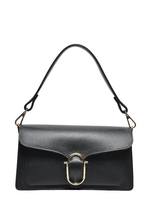 Anna Luchini Schwarz Rindsledertasche - Image 1