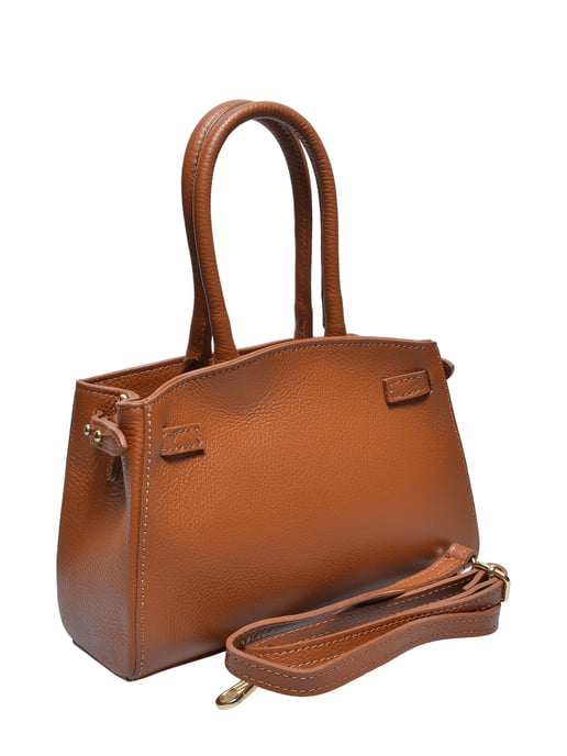 Anna Luchini Braun Rindsledertasche - Image 2