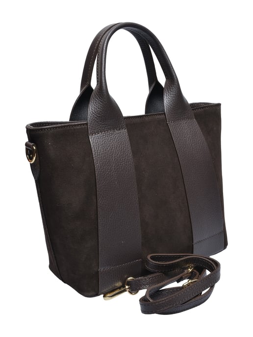 Luisa Vannini Kastanienbraun Rindsledertasche - Image 2
