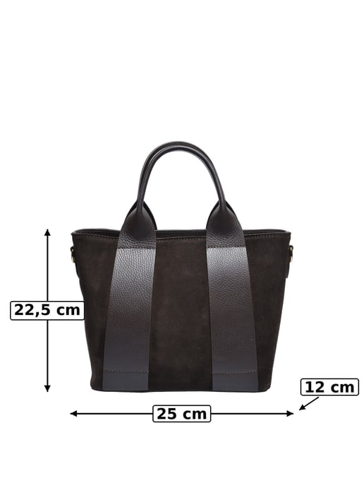 Luisa Vannini Kastanienbraun Rindsledertasche - Image 5