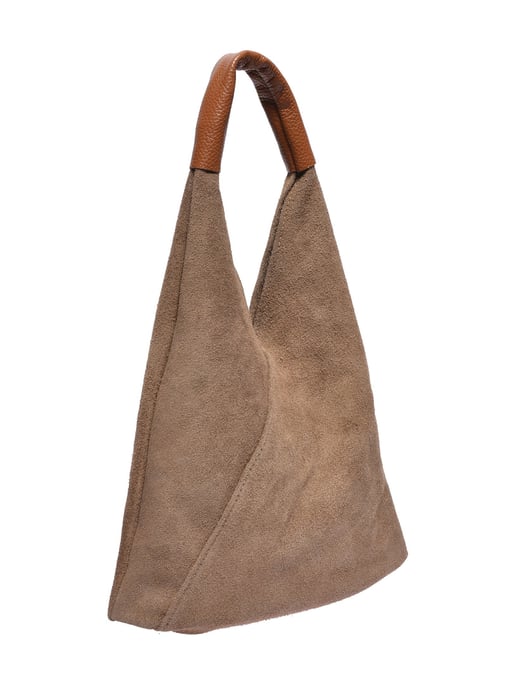 Anna Luchini Beige Rindsledertasche - Image 2