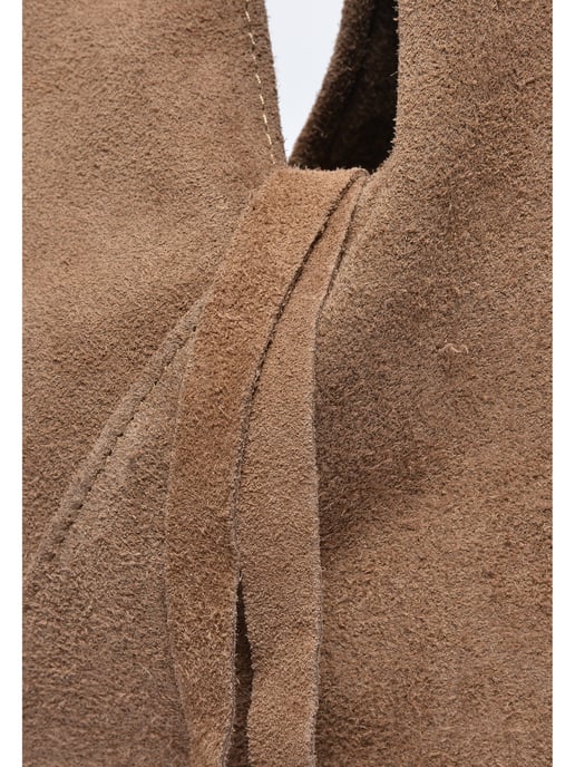 Anna Luchini Beige Rindsledertasche - Image 3
