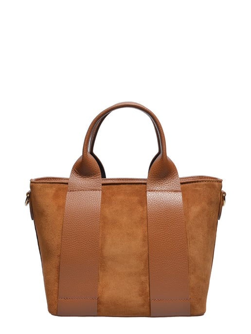 Luisa Vannini Braun Rindsledertasche - Image 1