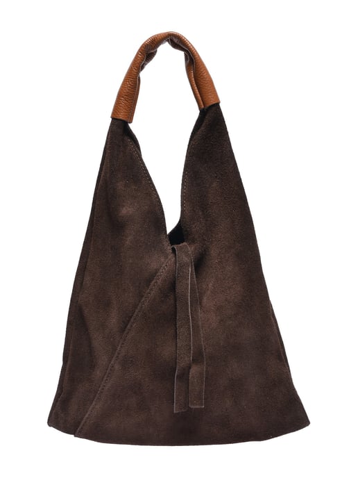 Anna Luchini Kastanienbraun Rindsledertasche - Image 1
