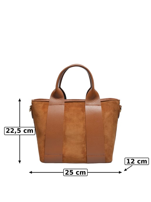 Luisa Vannini Braun Rindsledertasche - Image 5