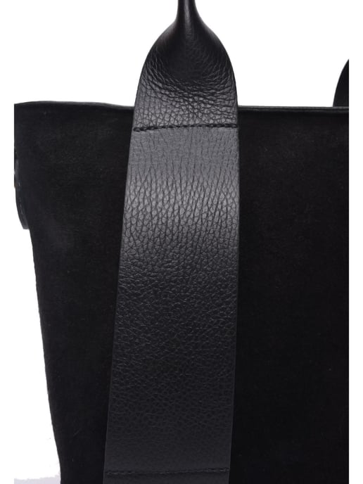 Luisa Vannini Schwarz Rindsledertasche - Image 3