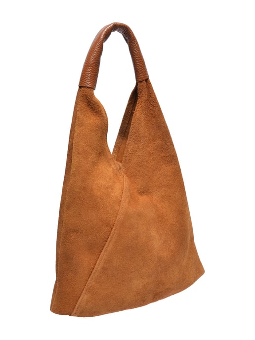 Anna Luchini Braun Rindsledertasche - Image 2
