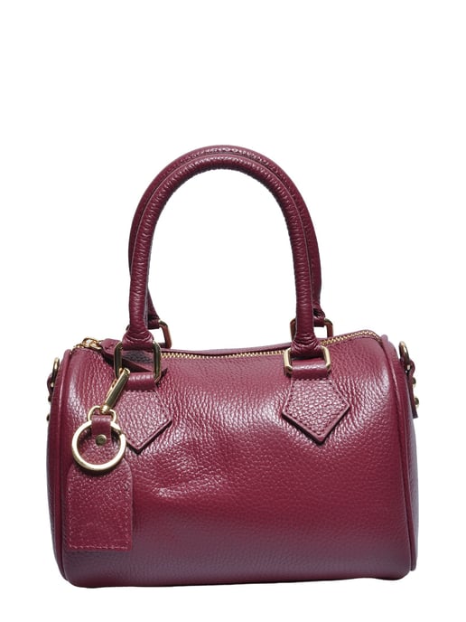 Luisa Vannini Weinfarbe Rindsledertasche - Image 1
