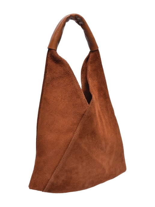 Anna Luchini Kastanienbraun Rindsledertasche - Image 2