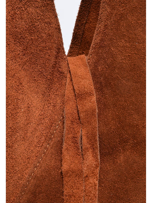 Anna Luchini Kastanienbraun Rindsledertasche - Image 3