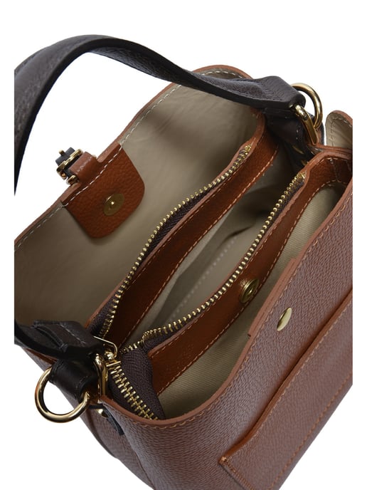 Isabella Rhea COGNAC Rindsledertasche - Image 4