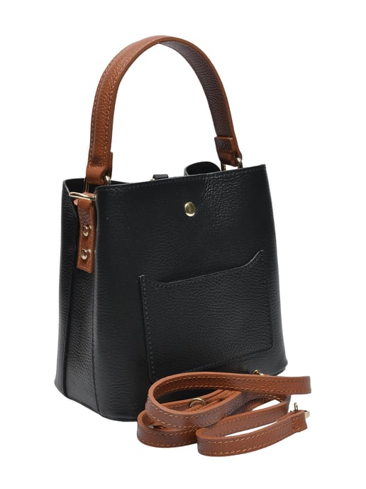 Isabella Rhea SCHWARZ Rindsledertasche - Image 2