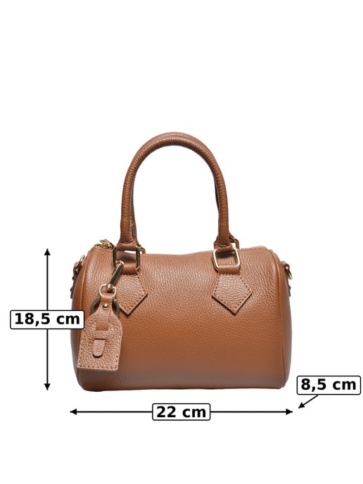 Luisa Vannini Braun Rindsledertasche - Image 5