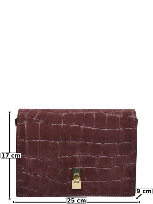 Roberta M BORDEAUX Rindsledertasche - Image 5