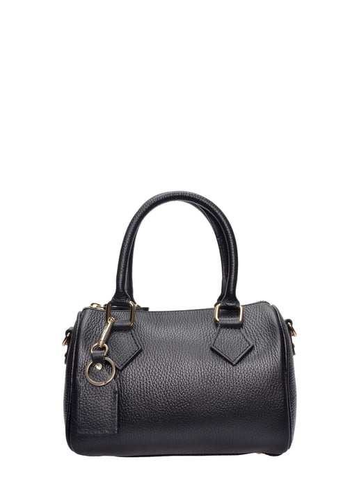 Luisa Vannini Schwarz Rindsledertasche - Image 1