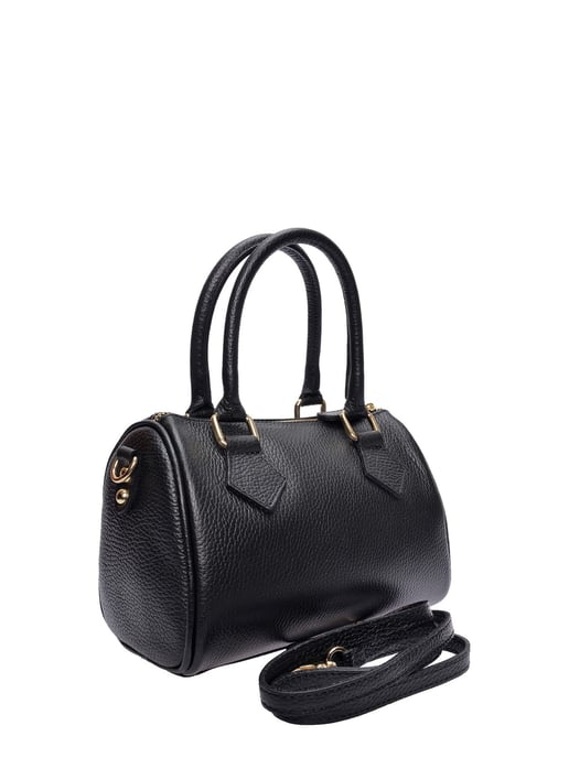 Luisa Vannini Schwarz Rindsledertasche - Image 2