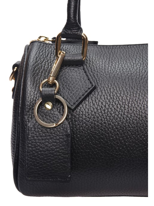 Luisa Vannini Schwarz Rindsledertasche - Image 3