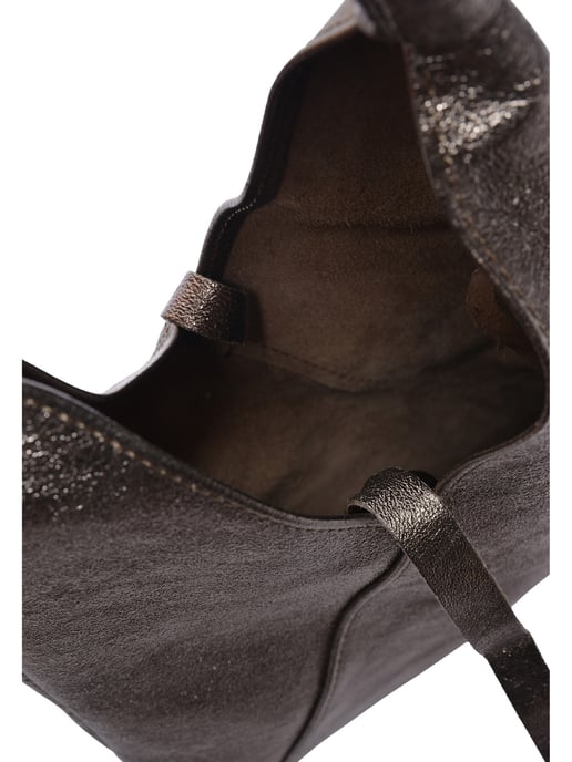 Anna Luchini Bronze Rindsledertasche - Image 4