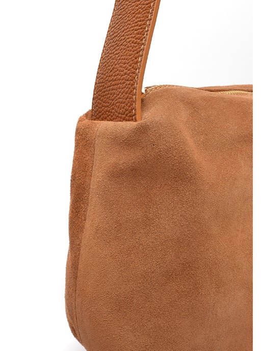 Anna Luchini Braun Rindsledertasche - Image 3
