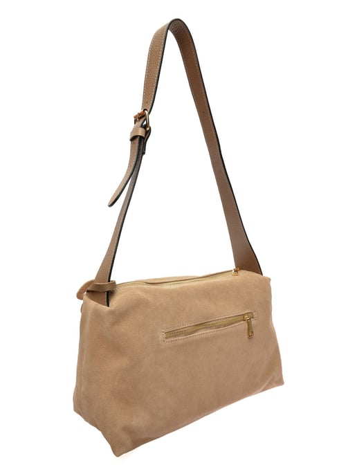 Anna Luchini Beige Rindsledertasche - Image 2