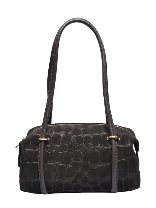 Roberta M Zweifarbig Rindsledertasche - Image 1