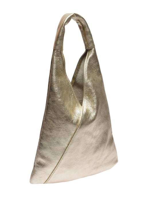Anna Luchini Gold Rindsledertasche - Image 2