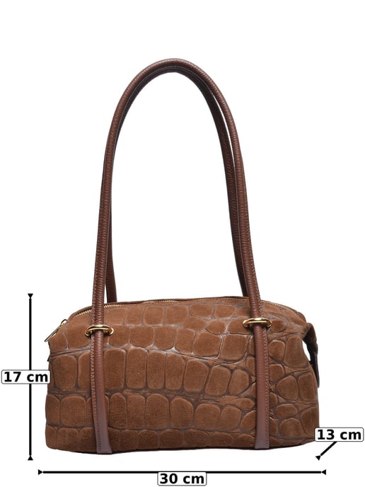 Roberta M COGNAC Rindsledertasche - Image 5