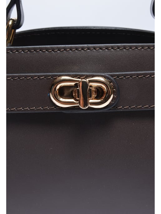 Anna Luchini Kastanienbraun Rindsledertasche - Image 3