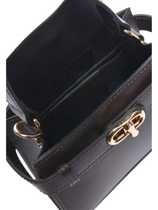 Anna Luchini Kastanienbraun Rindsledertasche - Image 4