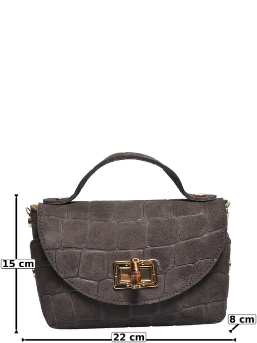 Roberta M Zweifarbig Rindsledertasche - Image 5